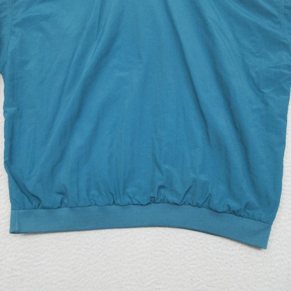 Vintage 1993 Royal St Georges Open Pullover Jacket Mens XL Blue Golf Headwind